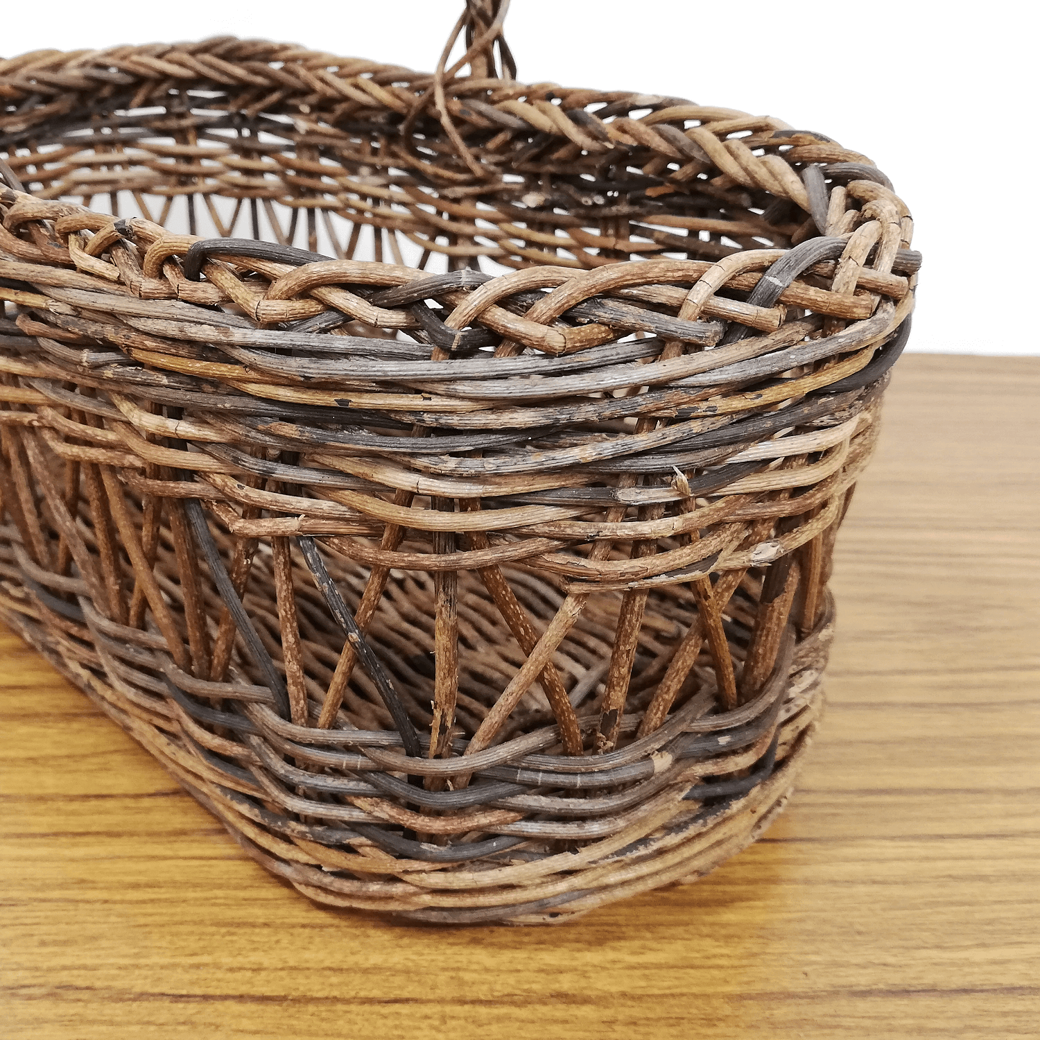 一点物｜あけびかご｜ミニバスケット｜矢来編み｜小物入れ｜菓子器｜中