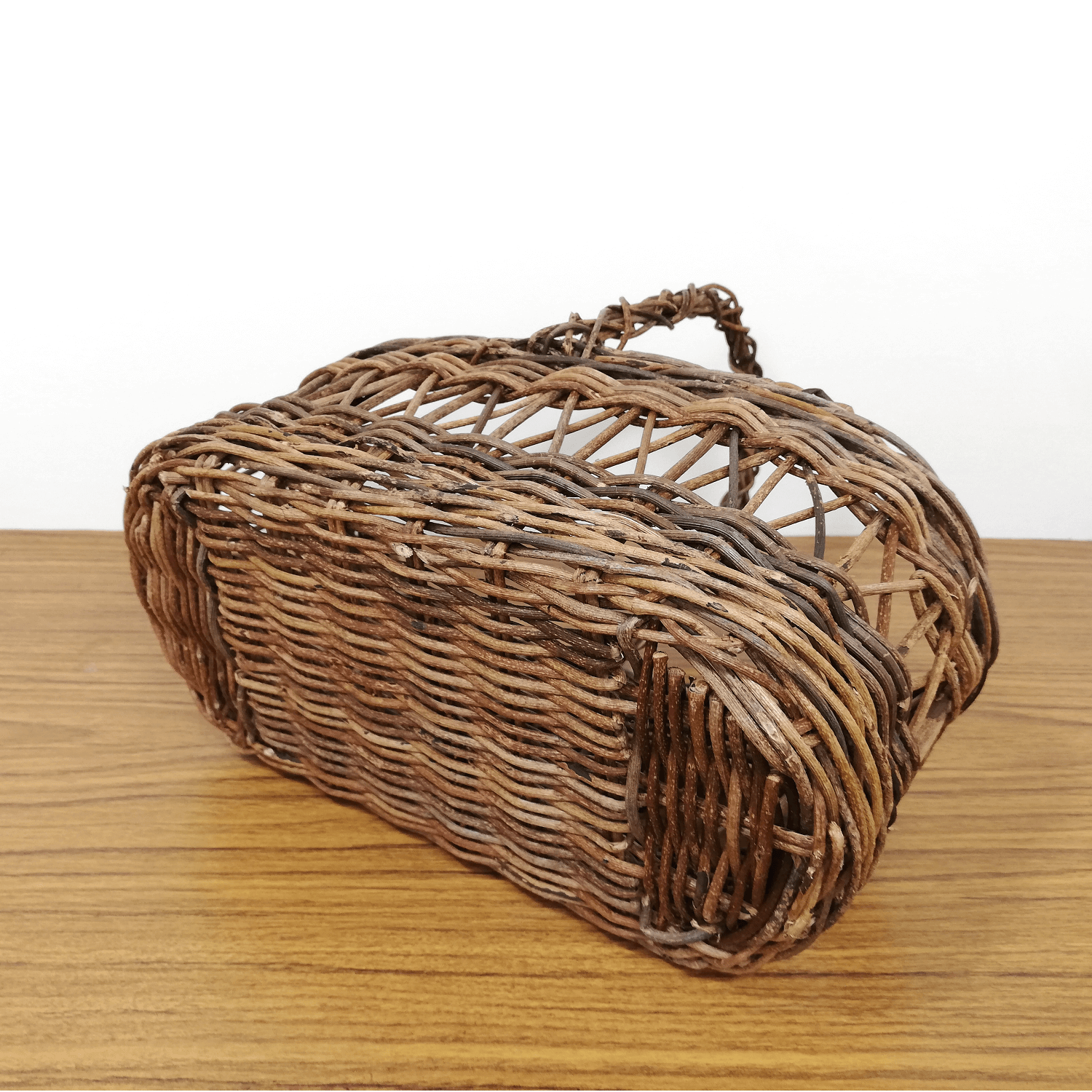 一点物｜あけびかご｜ミニバスケット｜矢来編み｜小物入れ｜菓子器｜中