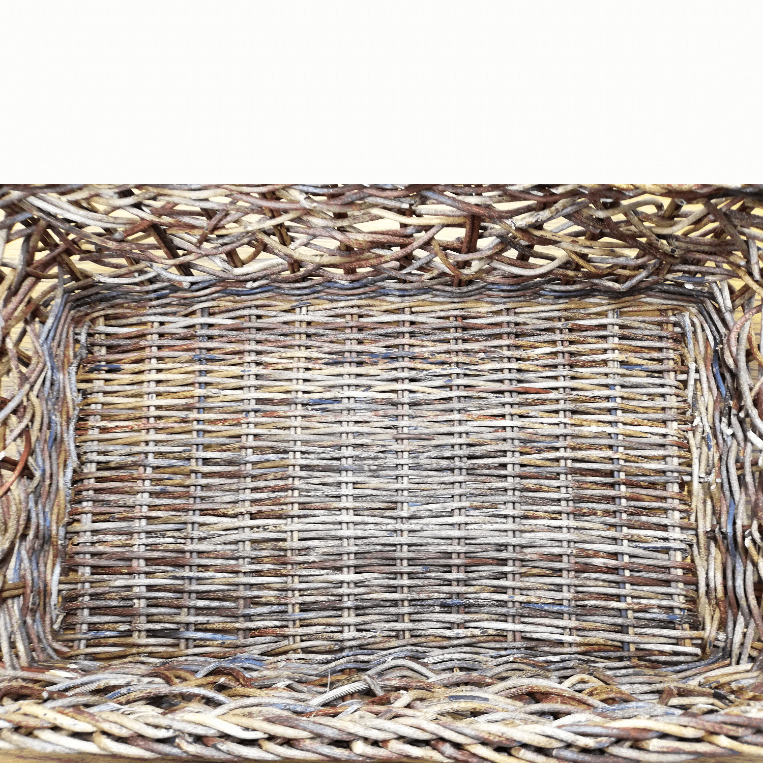 一点物｜あけびかご｜バスケット｜乱れ編み｜長方形｜小物入れ｜収納