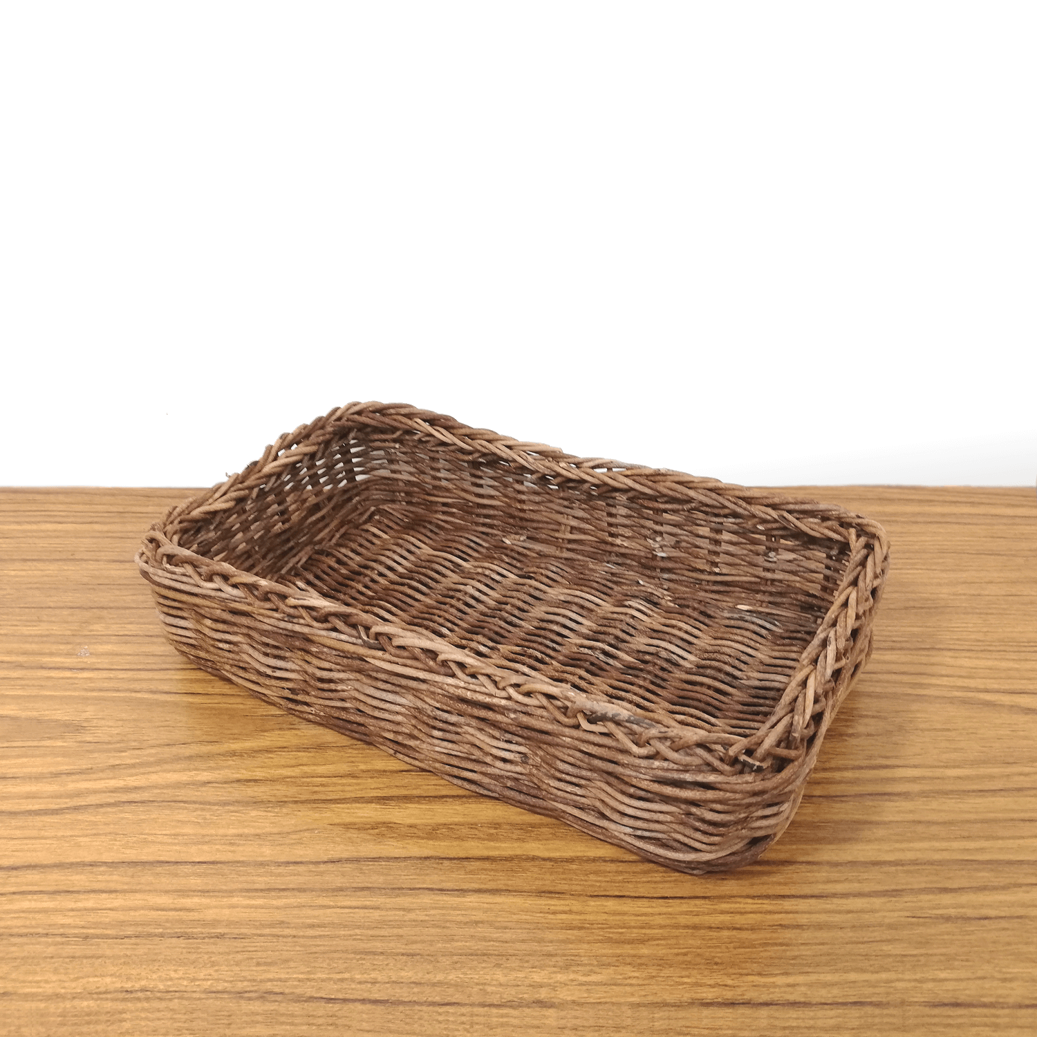 バスケット|並編み|小物入れ|収納ボックス|整理箱|化粧箱|長方形底 あけびかご|あけび蔓細工|つるかご