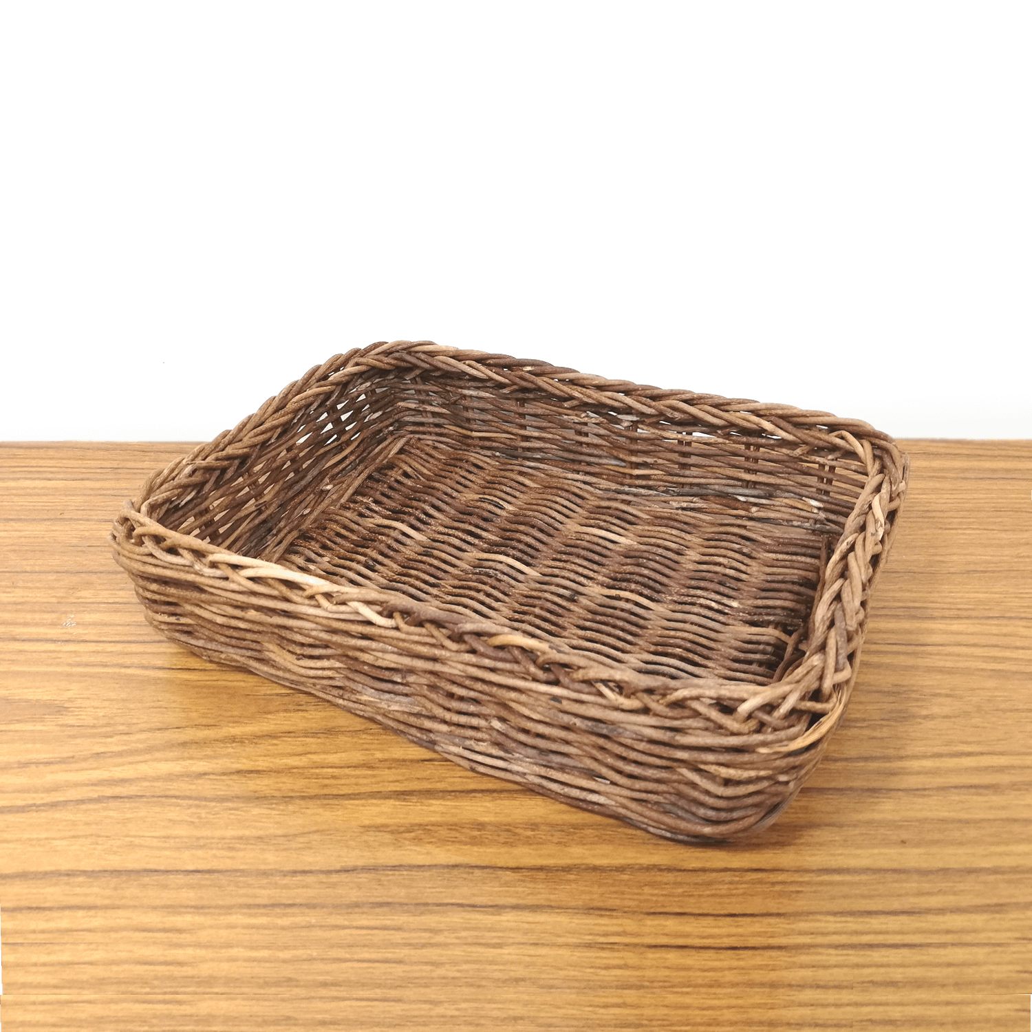 あけびかご｜バスケット｜並編み｜小物入れ｜収納ボックス｜整理箱｜化粧箱｜3×4方形底｜あけび蔓細工｜つるかご