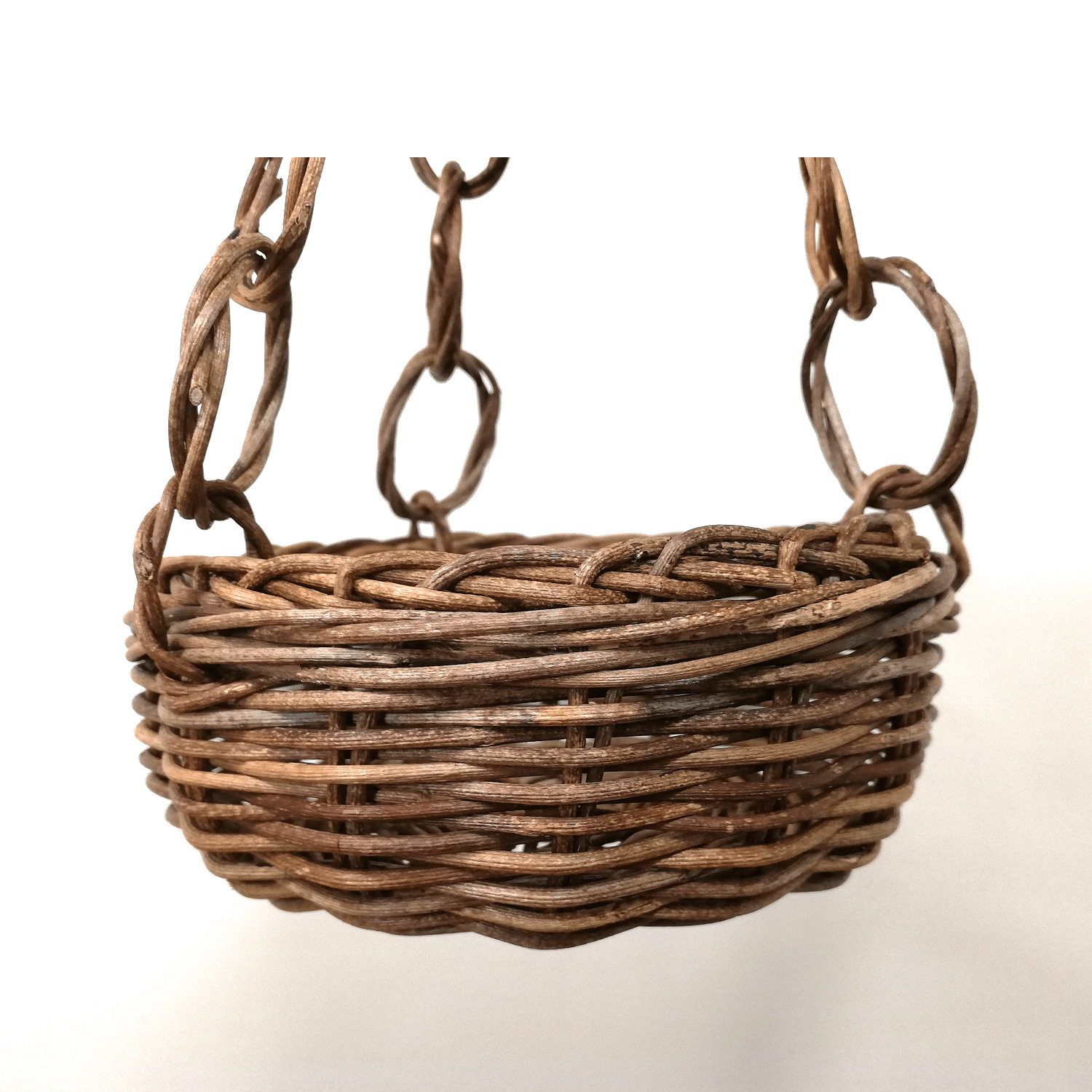 一点物｜あけびかご｜花かご｜フラワーポット｜吊るしかご｜鉢カバー