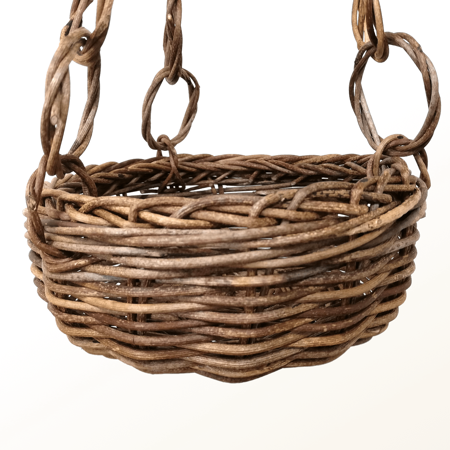 一点物｜あけびかご｜花かご｜フラワーポット｜吊るしかご｜鉢カバー