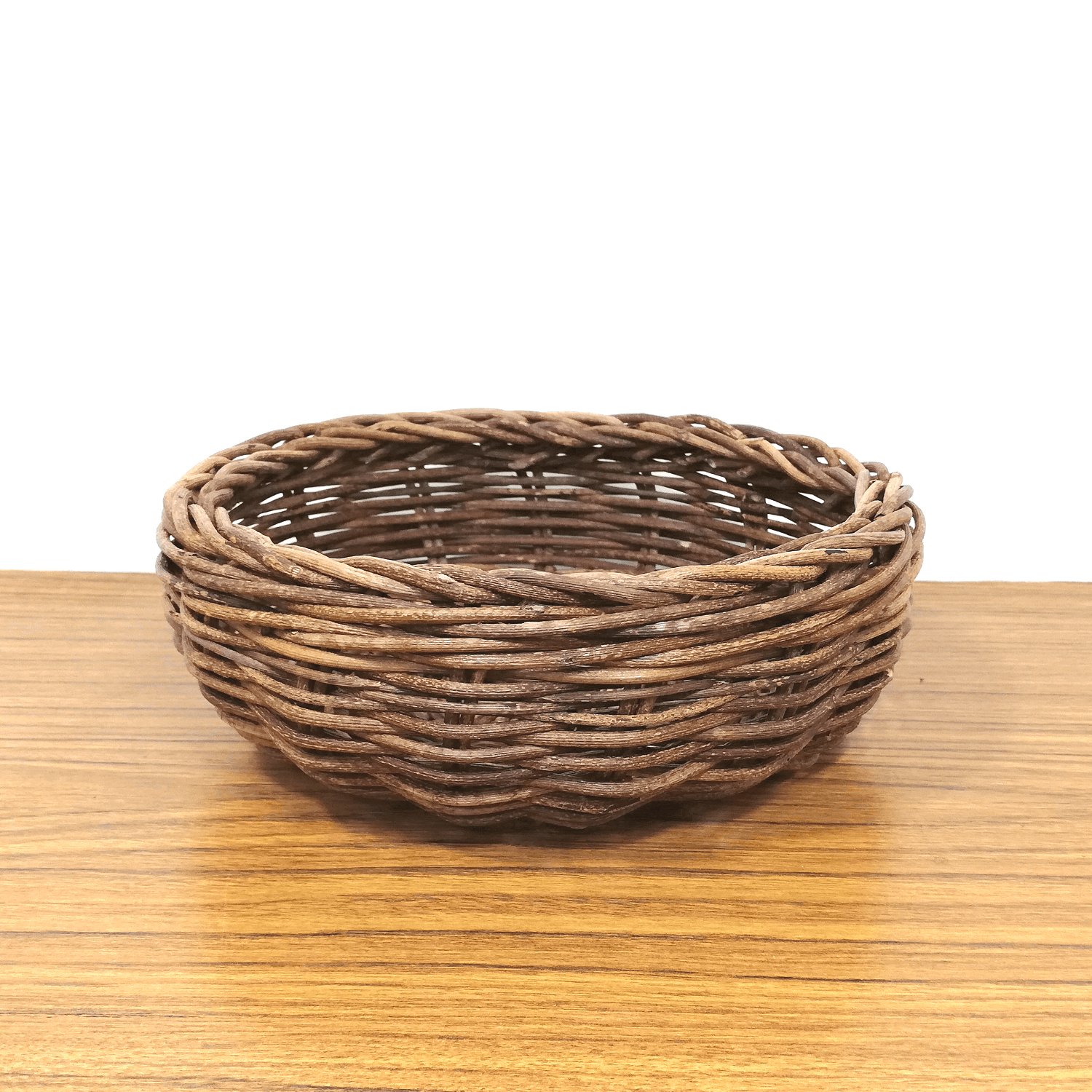 あけびかご｜みかんかご｜ミニバスケット｜菓子皿｜菓子器｜果物皿｜鉢受｜中サイズ｜円底｜胴張り