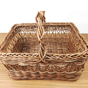 一点物｜あけびかご｜かごバッグ｜バスケット｜矢来編み｜小物入れ