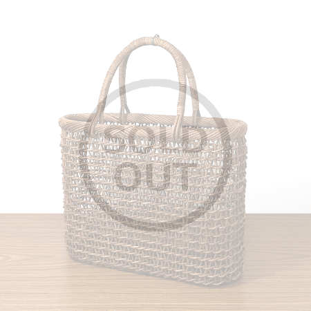 定番-あけび-かごバッグ｜こだし編み｜中サイズ｜小判底｜薄型へ